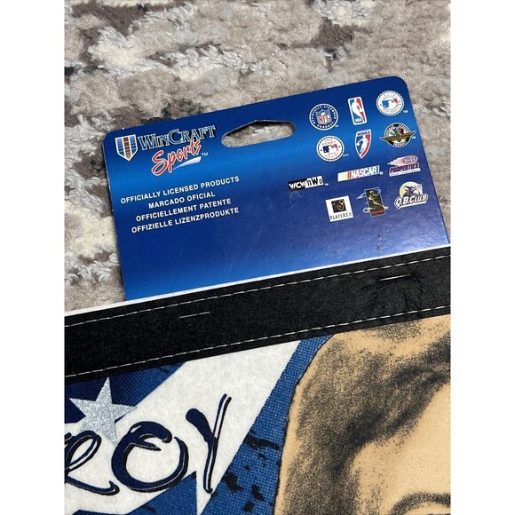 VTG Dallas Cowboys Troy Aikman 90s NFL Wincraft Pennant USA NEW - Picture 6 of 7